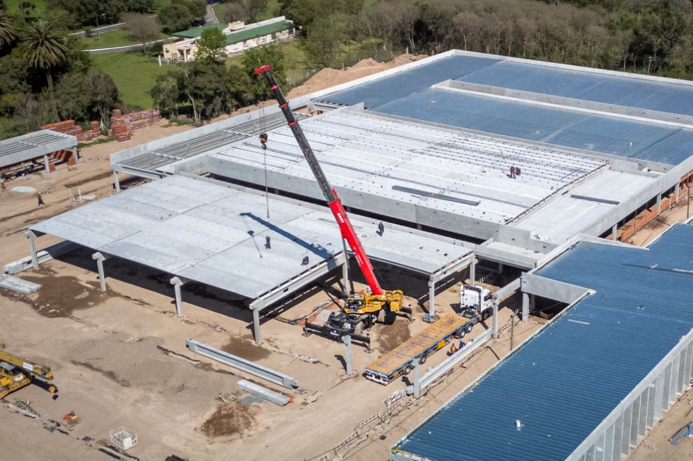 El nuevo Hospital de Bell Ville presenta un 32% de avance