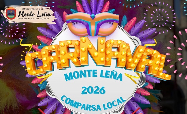 Monte Leña en marcha rumbo al Carnaval 2026
