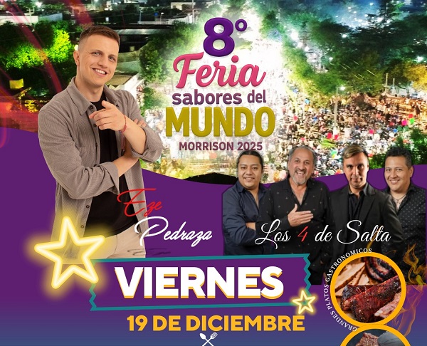 Morrison: 8ª Feria Sabores del Mundo.
