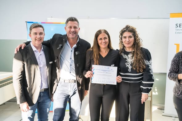 Bell Ville: emotiva entrega de certificados de la Diplomatura en Acompañantes contra la Violencia de Género.