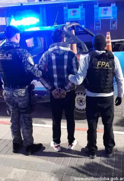 F.P.A. detuvo a un referente narco en Santa María de Punilla.