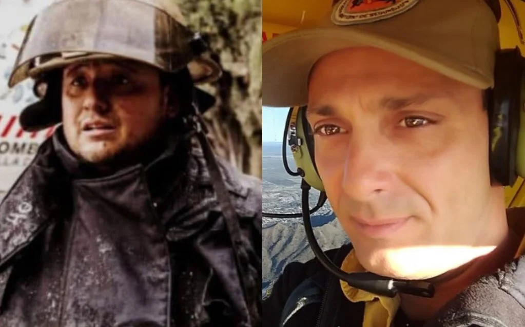 Tragedia aérea: dos bomberos cordobeses murieron al caer un helicóptero que iba a combatir incendios