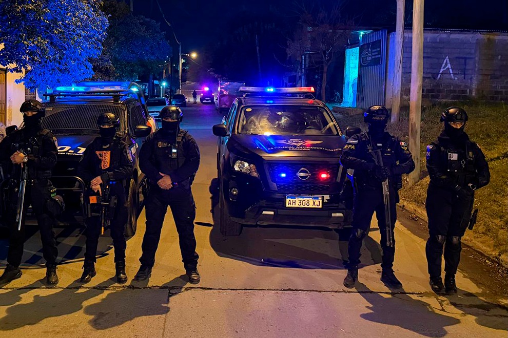 La FPA desarticuló una organización que vendía droga e incautó 20 kilos de cocaína y marihuana