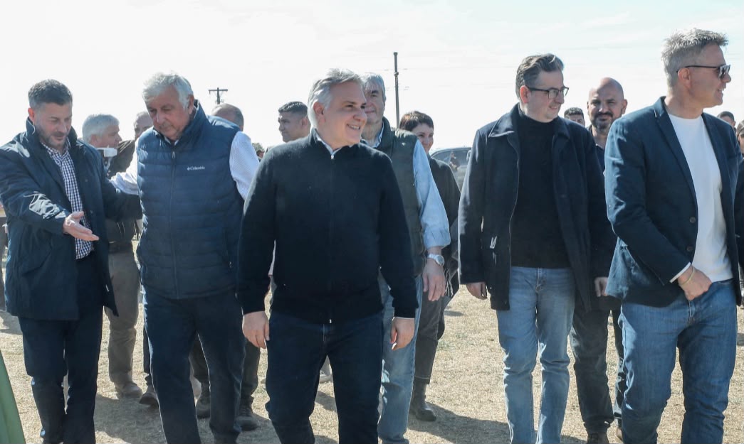 Llaryora dejó anuncios millonarios y obras para todo el departamento Unión